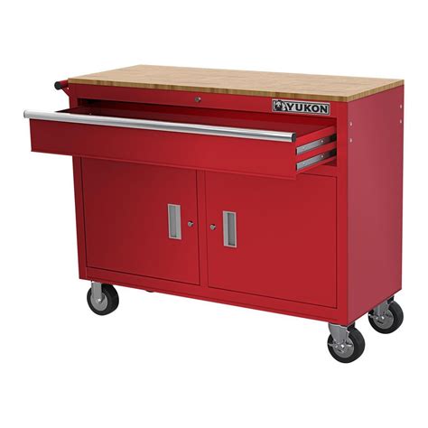 Mobile <strong>Workbench</strong> with Solid Wood Top. . Harbor freight adjustable workbench